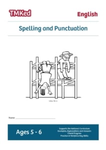 Key Stage 1 Literacy Worksheets for kids - SPAG, spelling and punctuation printable workbook, 5-6 years